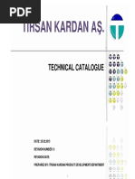 Tirsan Technical Catalogue 2015