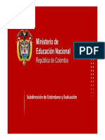 Estructura de Los Estandares Ciencias Naturales PDF