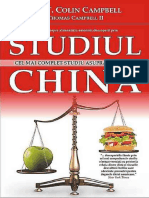 Studiul China - Colin Campbell PDF