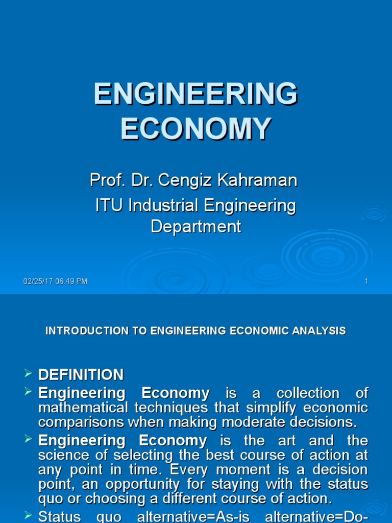 Engineering Economic Analysis Overview | PDF | Interest | Compound Interest