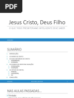 Aula 14 - Jesus Cristo, Deus Filho