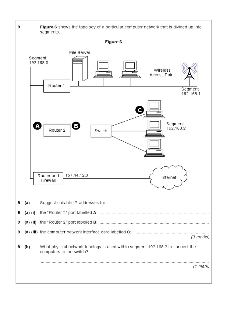 A2 Computer Networking Problems PDF PDF Router Computer Network