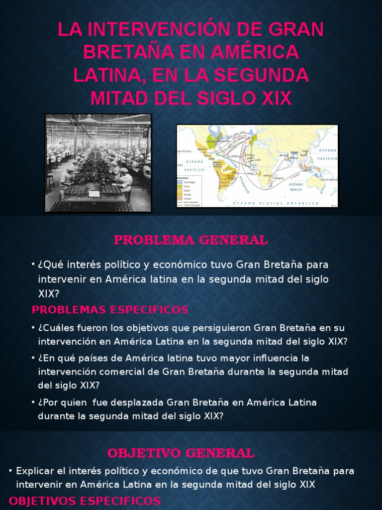 La Intervención de Gran Bretaña en América Latina | PDF | America latina |  Reino Unido