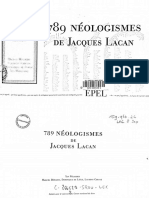 789 Neologismos de Jacques Lacan