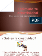 Estimula Tu Creatividad