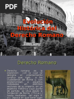 Evolucion Historica Del Derecho Romano