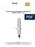 Pararrayos de Porcelana NLZ-G 5ka