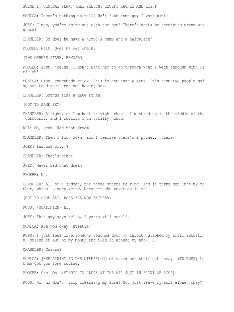 friends season 2 episode 7 transcript