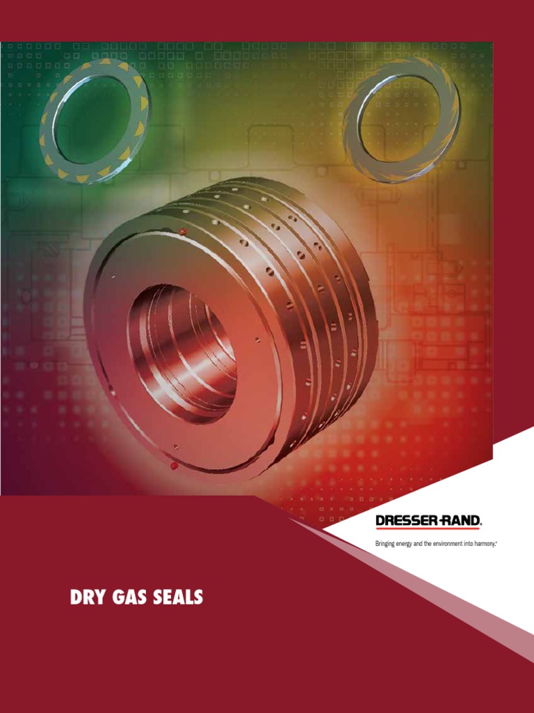 Dry Gas Seals Brochure Dresser Rand Gas Compressor Gases