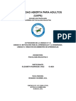 Motivación y ambientes de aprendizaje