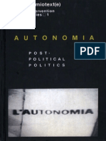 Autonomia - Post-Political Politics (Reduced)