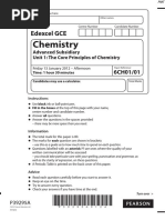 January 2012 MS - Unit 1 Edexcel Chemistry A-Level