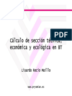 Selección Tecnica Economica y Ecologica en Bt