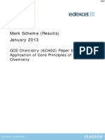 January 2013 MS - Unit 2 Edexcel Chemistry a-level