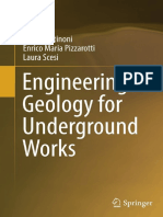 Engineering Geology For Underground Works (P. Gattinoni, E.M. Pizzarotti, L. Scesi, 2014) Geolibrospdf PDF