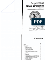 Richard Bandler John Grinder Programacion Neurolinguistica Vol 1 PDF