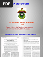 Biokimia - DR - Maehan Hardjo M.biomed PHD