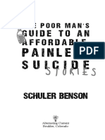 The Poor Man's Guide To An Affordable, Painless Suicide by Schuler Benson (Book Preview)