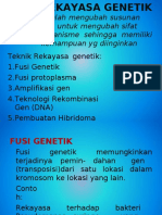 Genetika Rekayasa Dan Latihan Soal - 1 Juni 2016