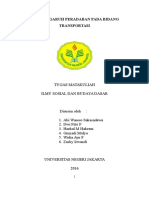 Pengaruh Peradaban Pada Bidang Transportasi 