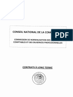 Avis de La Com Ission de Normalisation Contrats À Long Terme Du 04012017