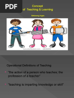 Concept of T&L