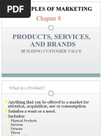 Products, Services and Brands MKTG Chapt 8