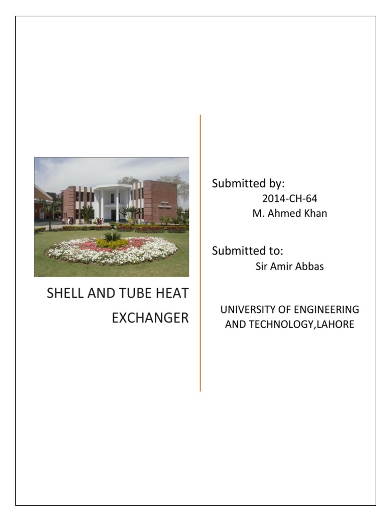 Types of Shell and Tube Heat Exchangers | PDF | Heat Exchanger | Heat ...