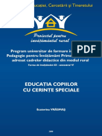 Educatia Copiilor Cu Cerinte Speciale