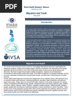 WHSA Policy Brief on Migration and Youth