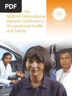 NEBOSH IGC Syllabus