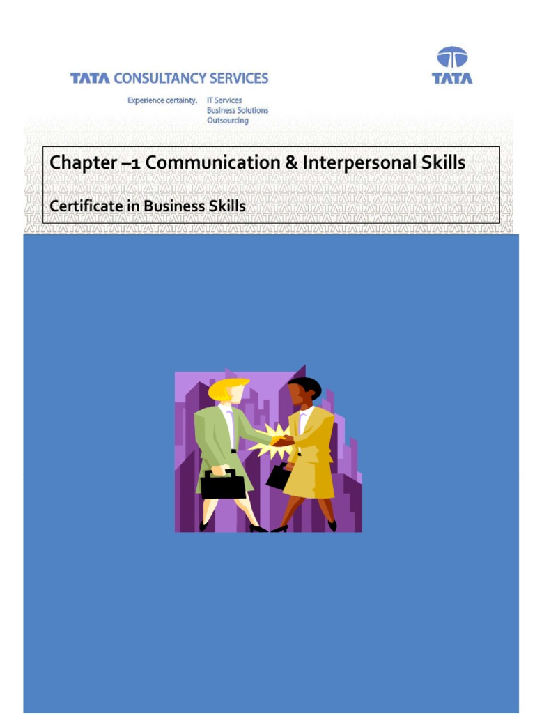 Enhancing Communication & Interpersonal Skills | PDF | Interpersonal ...