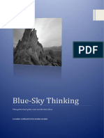 Blue Sky Thinking PDF