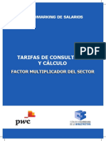 Tarifas de Consultoría