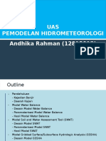 UAS PemodelanHidrometeorologi AndhikaRahman 12813015