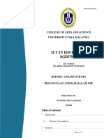 Ict in Education SGDT5013: College of Arts and Science Universiti Utara Malaysia