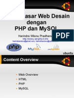 Presentasi Dasar-Dasar HTML, PHP Dan MySQL
