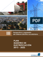 Plan Maestro Electrificacion Red Transmision