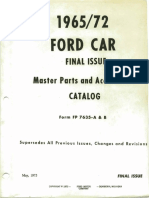 Ford Diagrams and Exploded Views 65-72