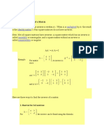 Square Matrix Multiplied Identity Matrix: Inverse of A Matrix Matrix Inverse Multiplicative Inverse of A Matrix