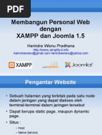 Download Presentasi Personal Web dengan Joomla pada Server XAMPP by Harindra W Pradhana SN34034170 doc pdf