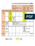 Study Plan - Roknizadeh, Hamed - XLSX - Roknizadeh, Hamed