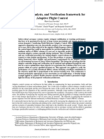 A Design, Analysis and Verification Framework for Adaptive Flight Control_fravolini2015