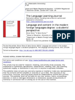 Language Content in ML