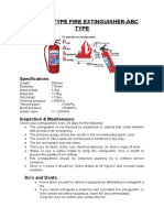 9 KG DCP ABC Type Fire Extinguisher