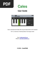 Cales User Guide