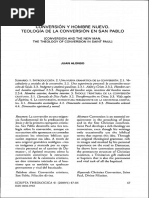 Conversión y Hombre Nuevo. Teología de La Conversión en San Pablo PDF