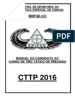 CTTP 2016: Manual do Candidato ao Curso de Tiro Tático de Precisão