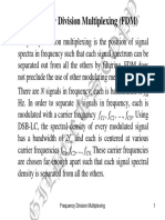 Frequency Division Multiplexing 1