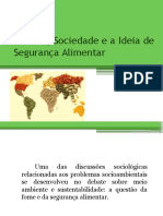 Política, Sociedade e A Ideia de Segurança Alimentar - 2016